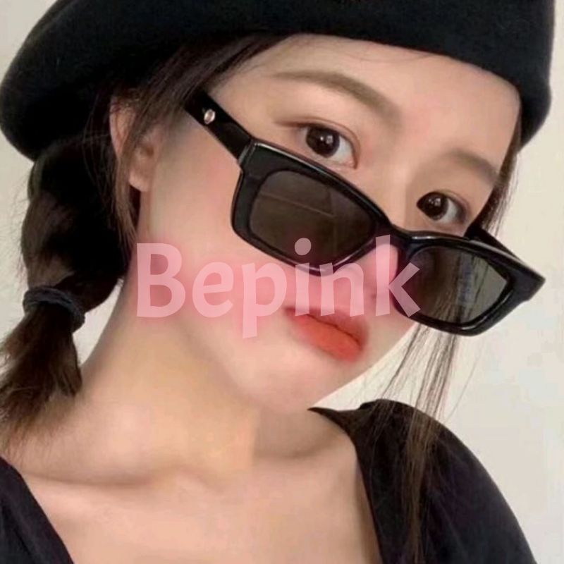 KACAMATA TRAPESIUM LUBANG CINCIN KOREAN FASHION, •BEPINK OFFICIAL•