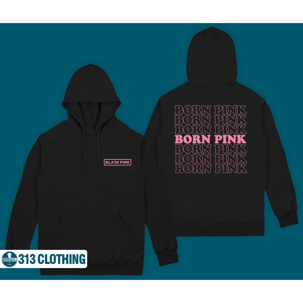 Jaket Hoodie Blackpink Born Pink Hoodie Sweater BlackPink Venom Born Pink