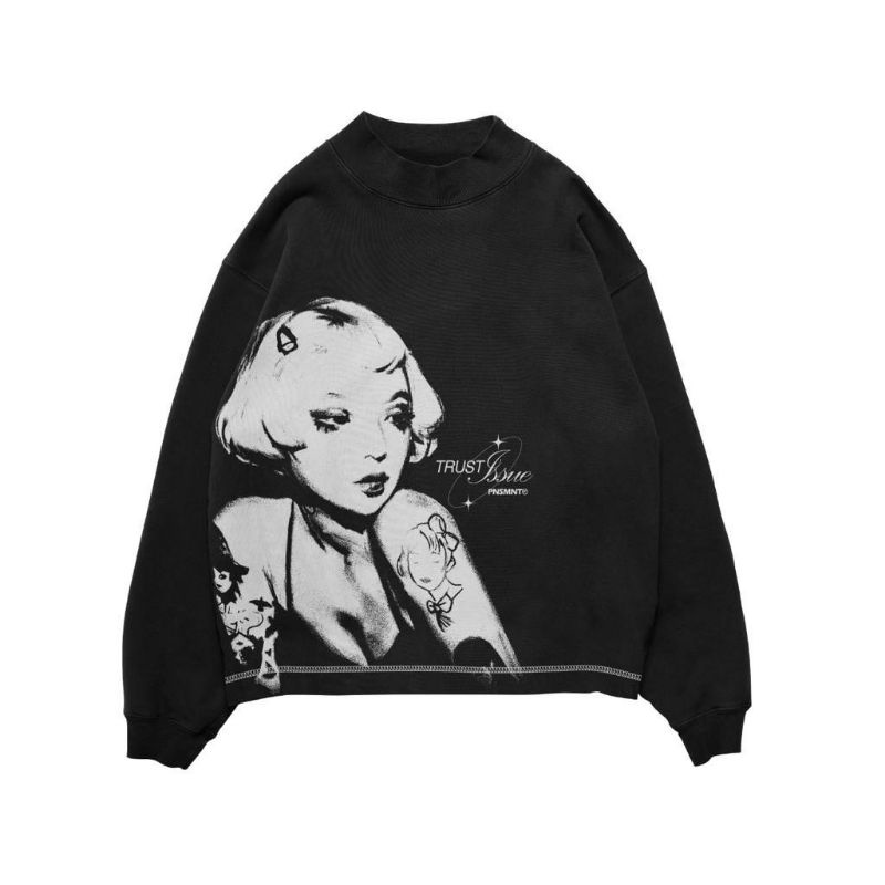 Punishment | SWEATSHIRT CREWNECK ROSEMARY TRUST ISSUE OVERSIZE
