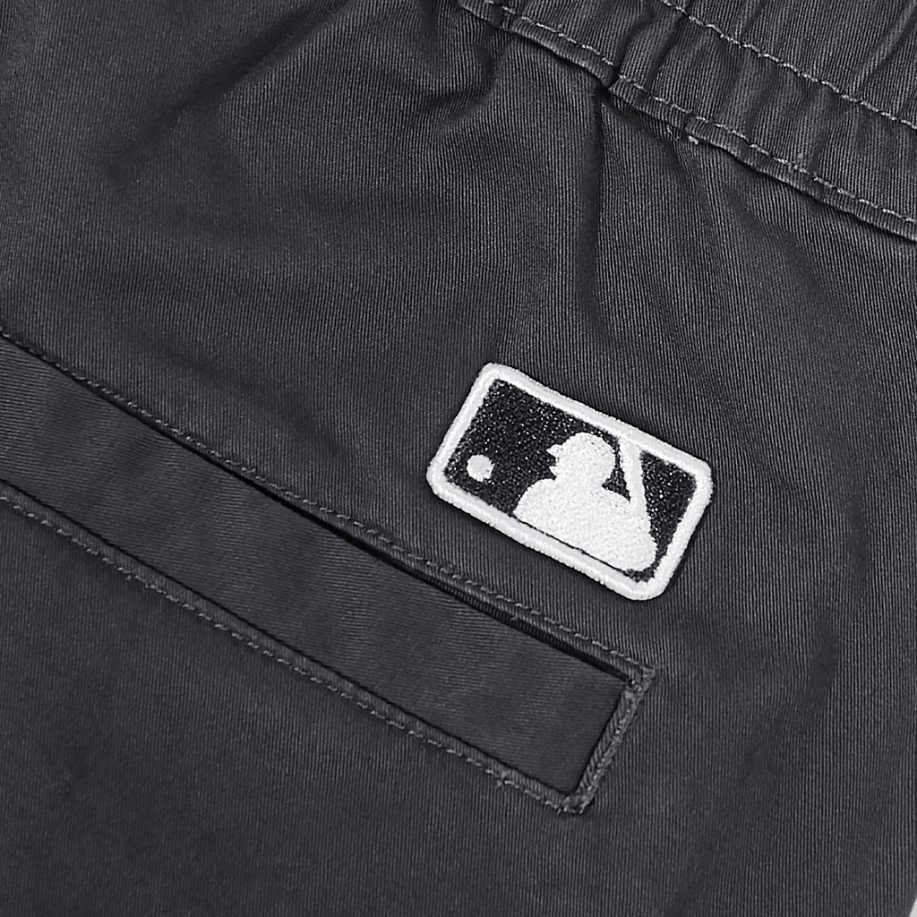 M7B NY Yankees Basic Cotton Cargo Track Pants Dark Grey