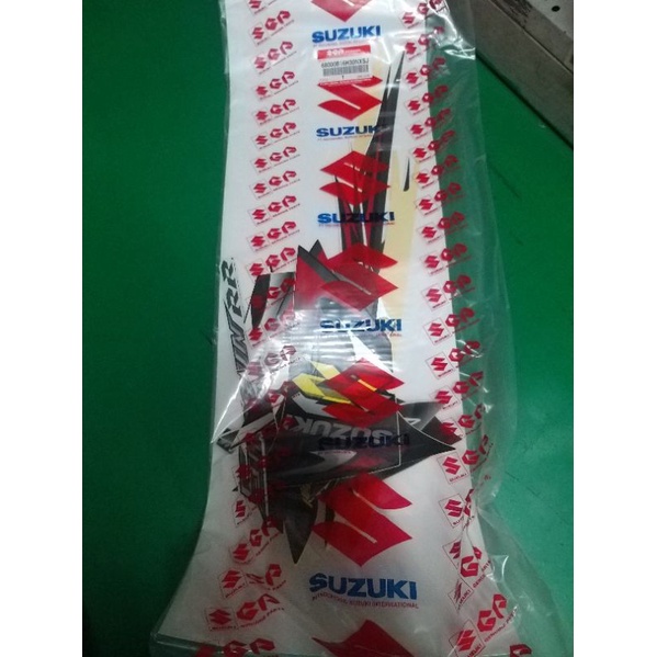 striping shogun SP FL 125 CC SGP HITAM putih 2008