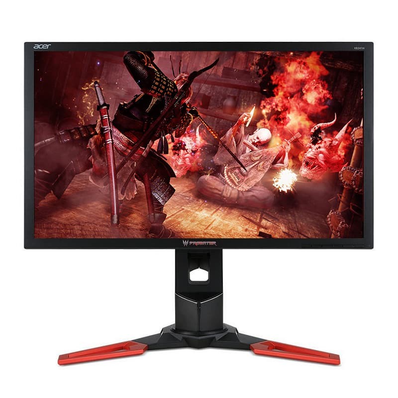 LED MONITOR PREDATOR XB241H 24" (HDMI/DP/1ms/144hz/TN Panel/Nvidia G-Sync/Full HD)
