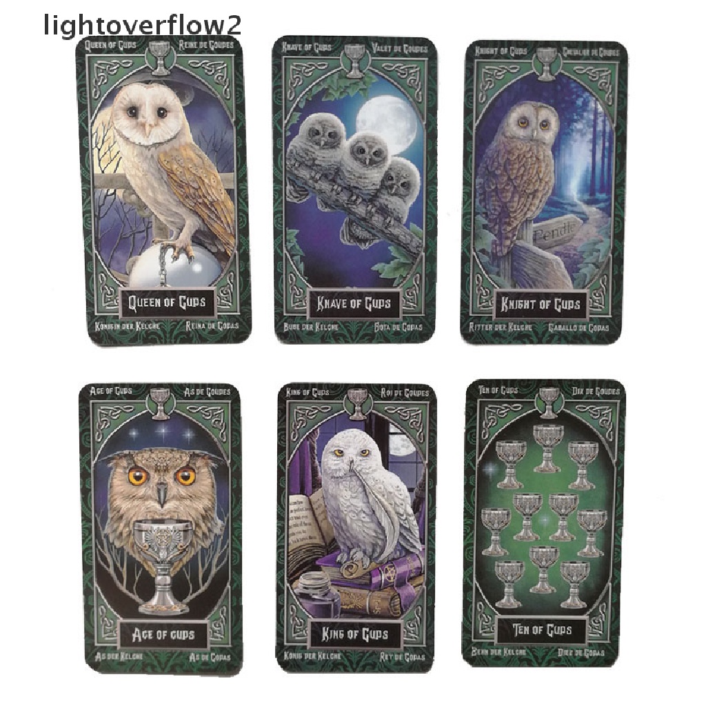 (lightoverflow2) Kartu TAROT Desain LISA PARKER FAMILIARS