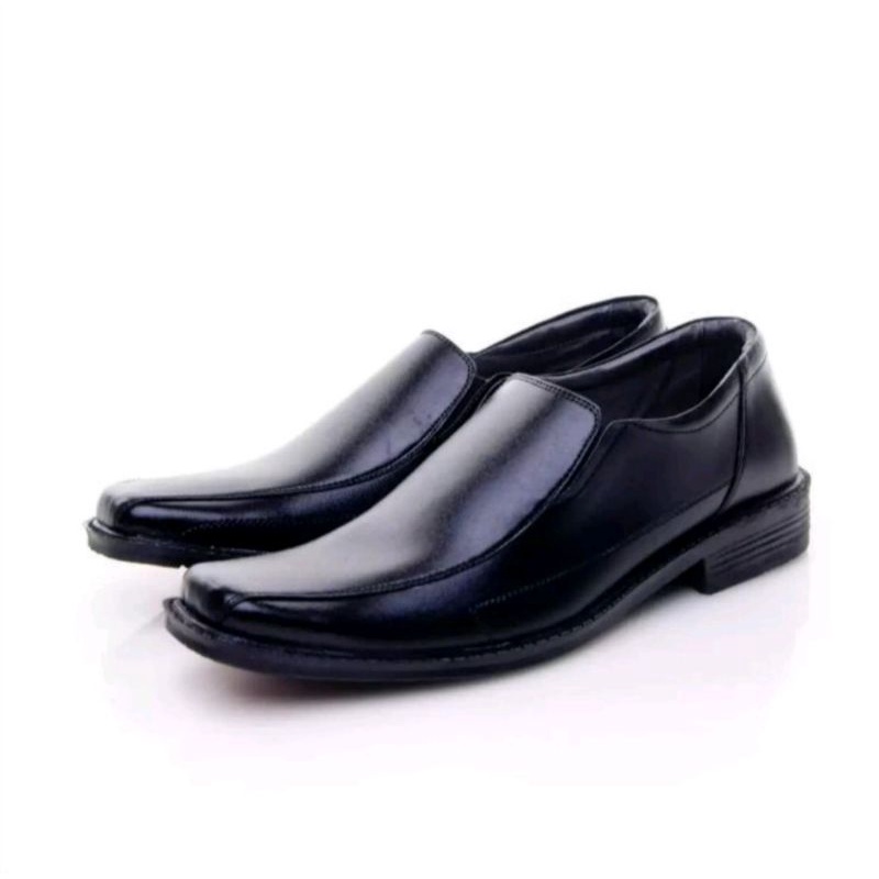 Sepatu Pantofel Pria Pantofel Hitam Pria Sepatu Pantopel Fantofel Kerja Kantor Kulit Pria