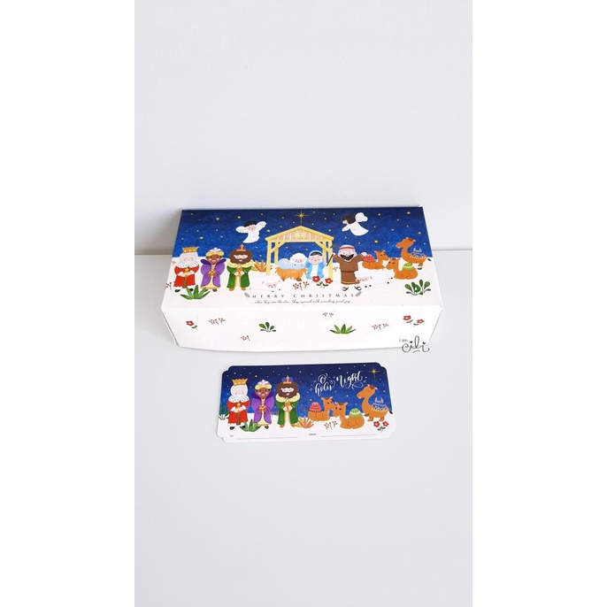 

@@@@] (BOX HOLY NIGHT ) box bogul / 2 toples 250gr natal / merry christmas