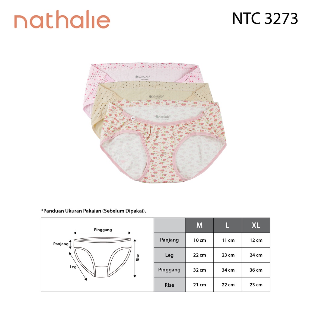 Nathalie Celana Dalam Maternity Underwear Mini Panty NTC 3273