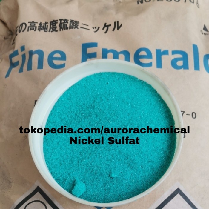 Lem Material Nickel Sulfate / Nikel Sulfat / Electroplating , Merek Sumitomo