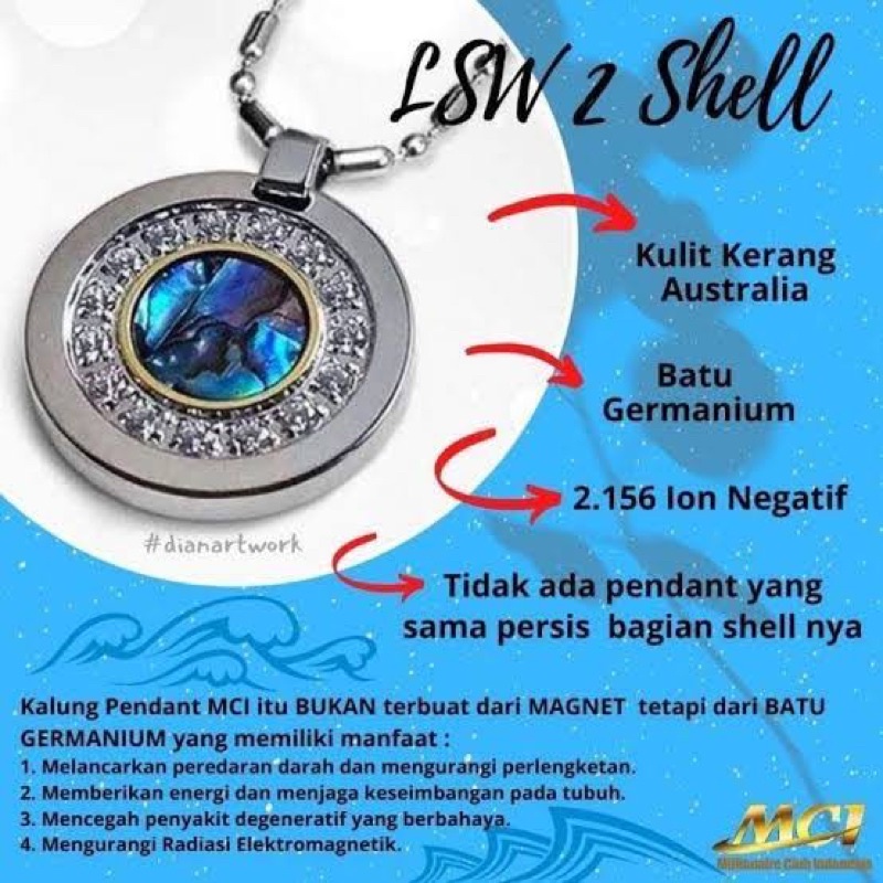 Kalung Kesehatan LSW 2 SHELL