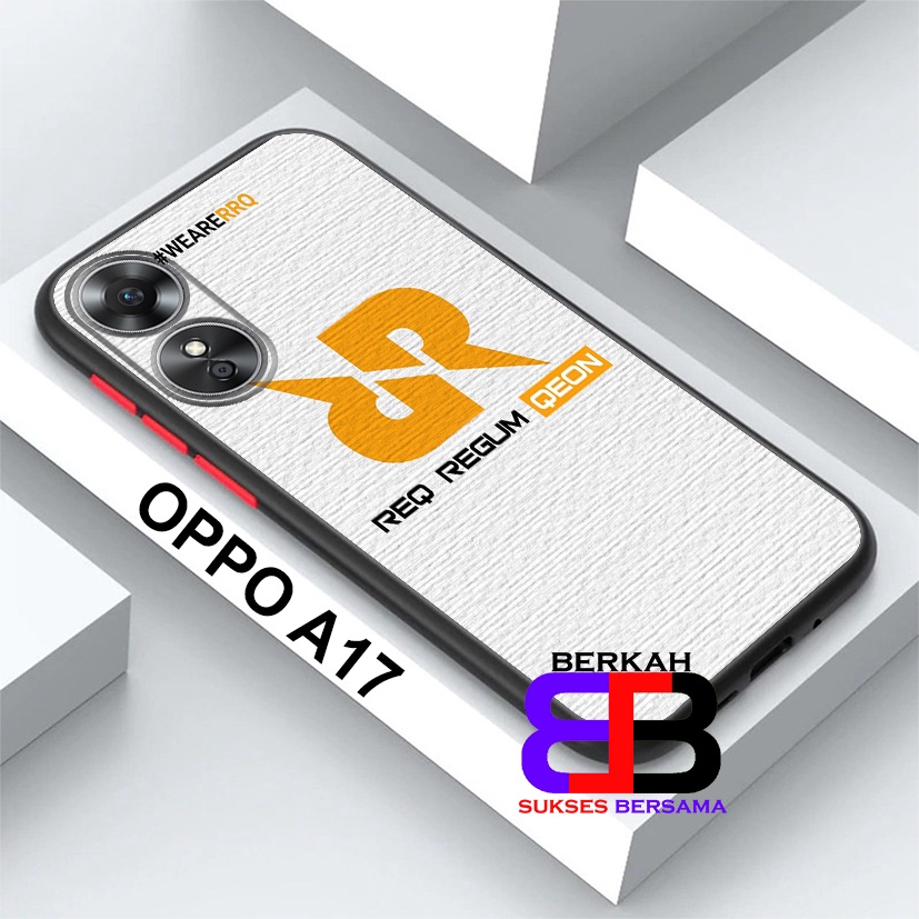 Soft Case 4D OPPO A17 - Casing 4D OPPO A17 Terbaru Berkah Sukses [ RRQ ] Silikon Hp OPPO A17 - Case 