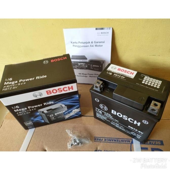 Aki Motor Aki Motor Cb 150R Old/New, Cbr 150R Facelift, Klx 150 Gtz6V Bosch Agm Original