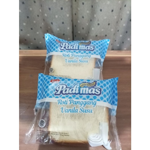 

Roti panggang PADIMAS, Rasa susu vanilla