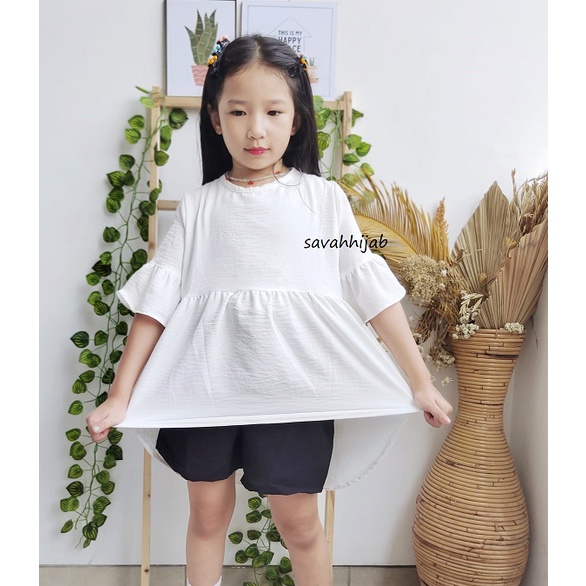 BLOUSE ANYA/BLOUSE ANAK/BLOUSE CRINKLE ANAK