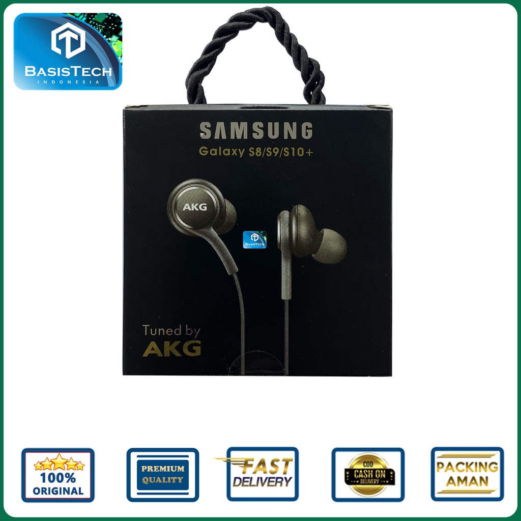 HEADSET EARPHONE SAMSUNG AKG S9 S10 S10 PLUS UP ORIGINAL OC