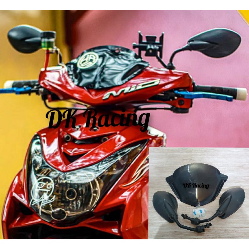TERMURAH PAKET MURAH MIO SOUL KARBU OLD SPION MIO SOUL KARBU OLD PLUS VISOR MIO SOUL KARBU OLD
