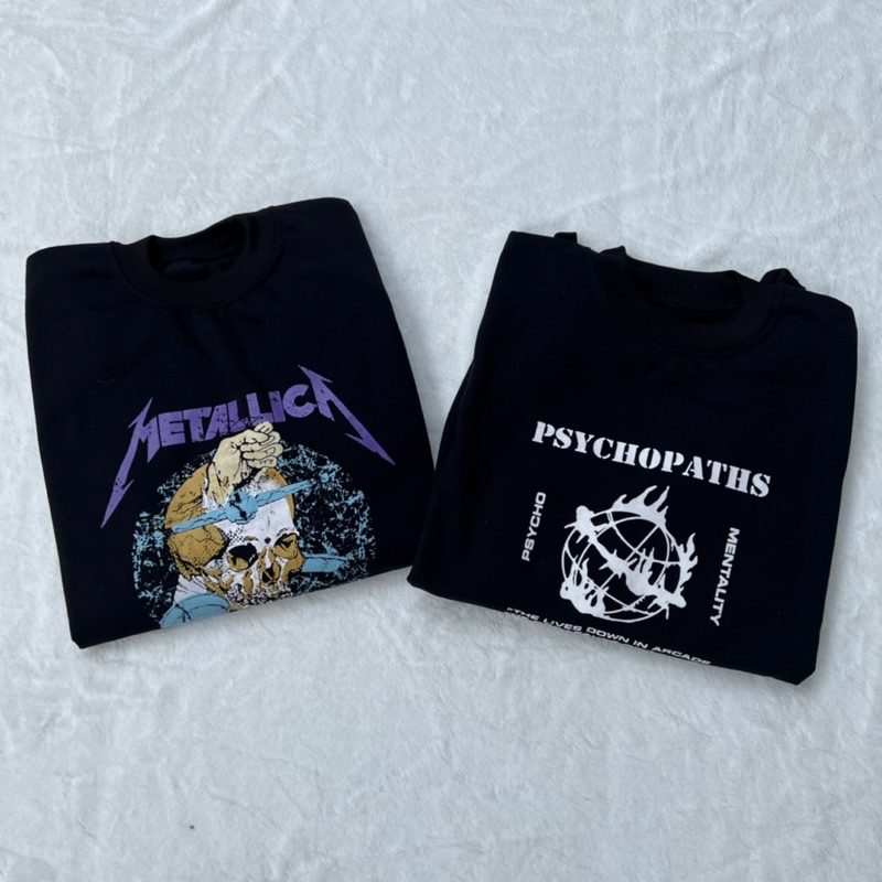 CREWNECK PSYCHOPAT UNISEX THEBLACK