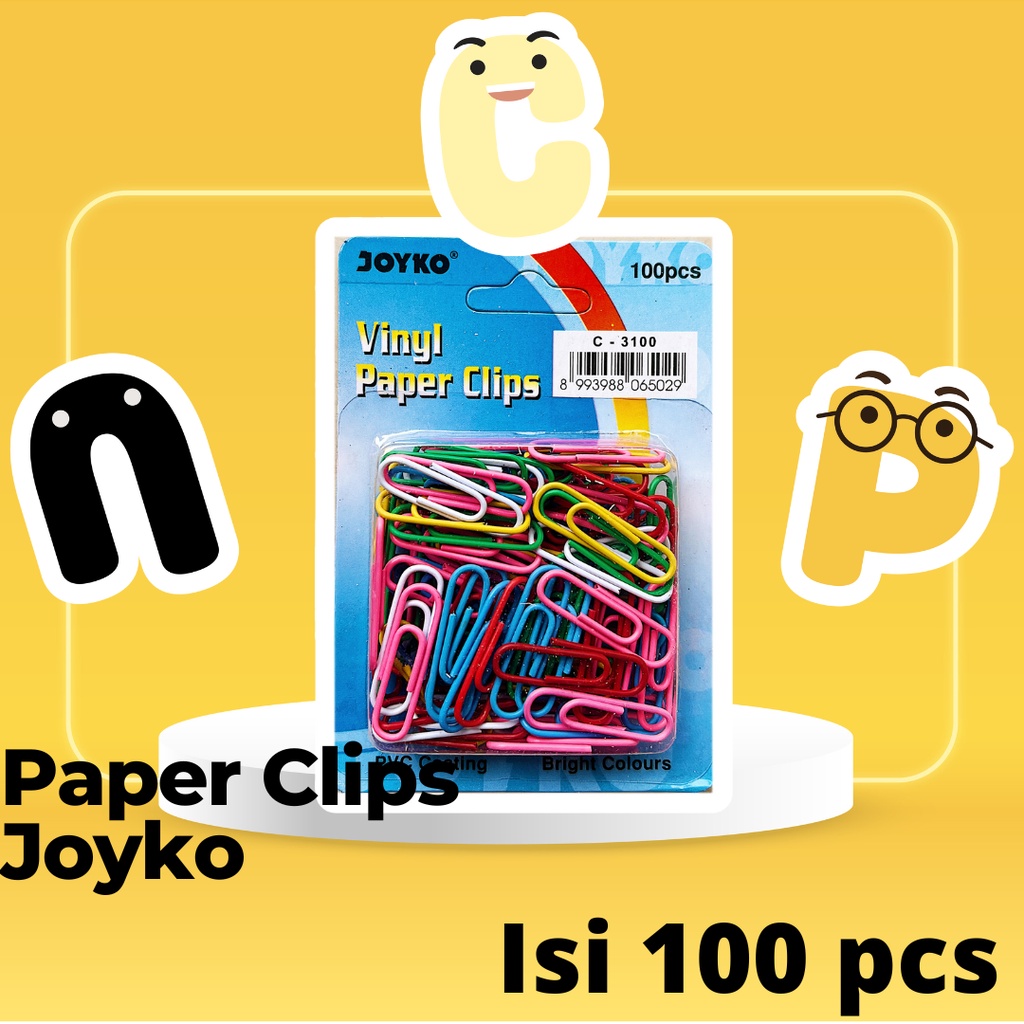 

Paper Clips Penjepit Clip Klip Kertas Joyko C-3100