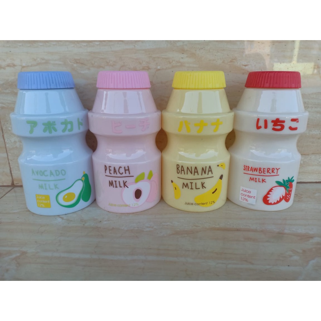 BOTOL MINUM MODEL YAKULT FRUTY KOREA BPA FREE 480ML BOTOL YAKULT VIRAL