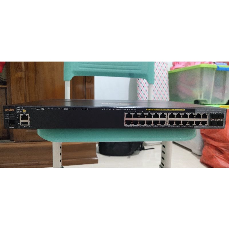 Alimentatore Per Rete Alimentatore J9727A Per Switch Aruba 2920 24G POE - Usato, In Ottime Condizioni, Funzionante 10 GB Switch - Foto 8