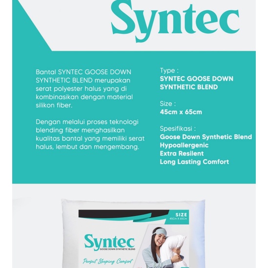 BANTAL TIDUR HOLLOW FIBER SYNTEC