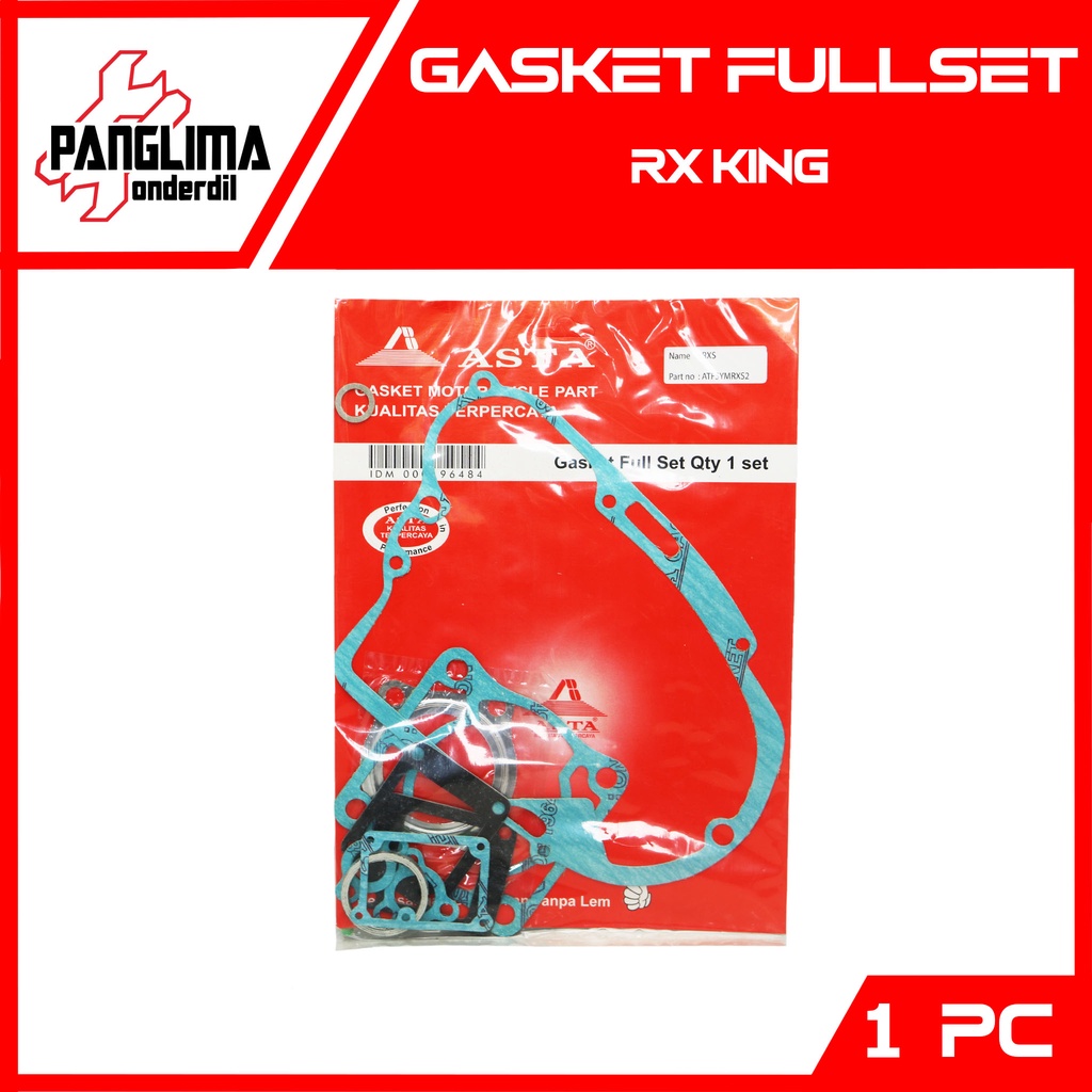 Gasket Fullset RX King-K-RXK Lama-Old-RXS-RX S-Spesial Perpak-Topset Paking-Packing Full-Top-Set Merk Asta