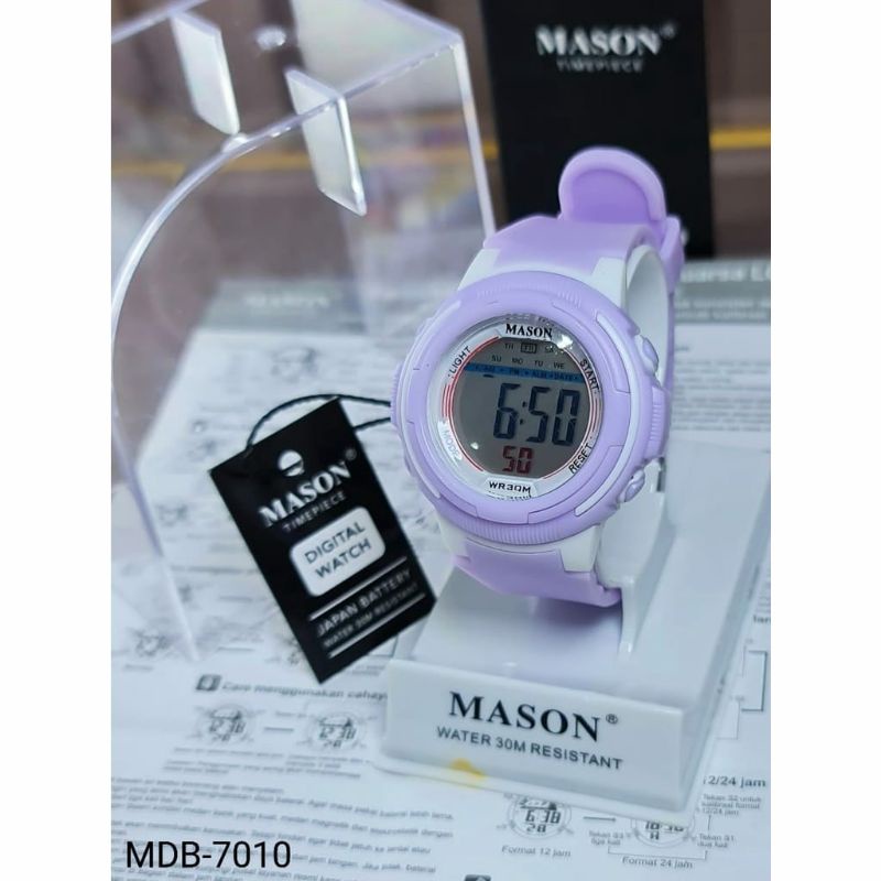 JAM TERVIRAL MASON M 7010 / M-7010 / M7010 Watch Jam Tangan ORIGINAL