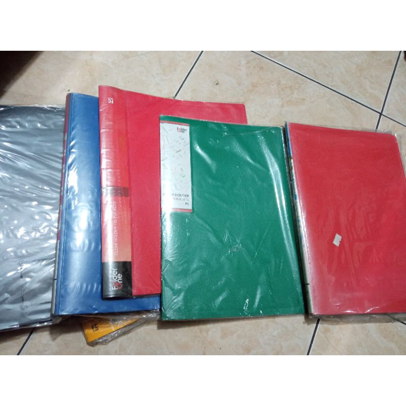 

CLEAR HOLDER/ MAP PLASTIK ISI HOLDER PLASTIK BENINGISI 20 LEMBAR , 40 LEMBAR, 60 LEMBAR
