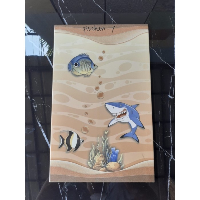 KERAMIK DINDING 25X40 FISHEN YELLOW GLOSSY - ROSALIA