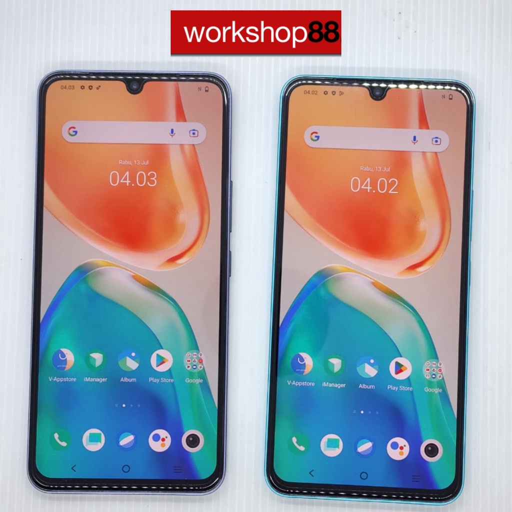 Produk Second - HP Vivo V25 5G 8/256 - Demo Live + Bonus Charger, Like New Seperti Baru Warna Aquama