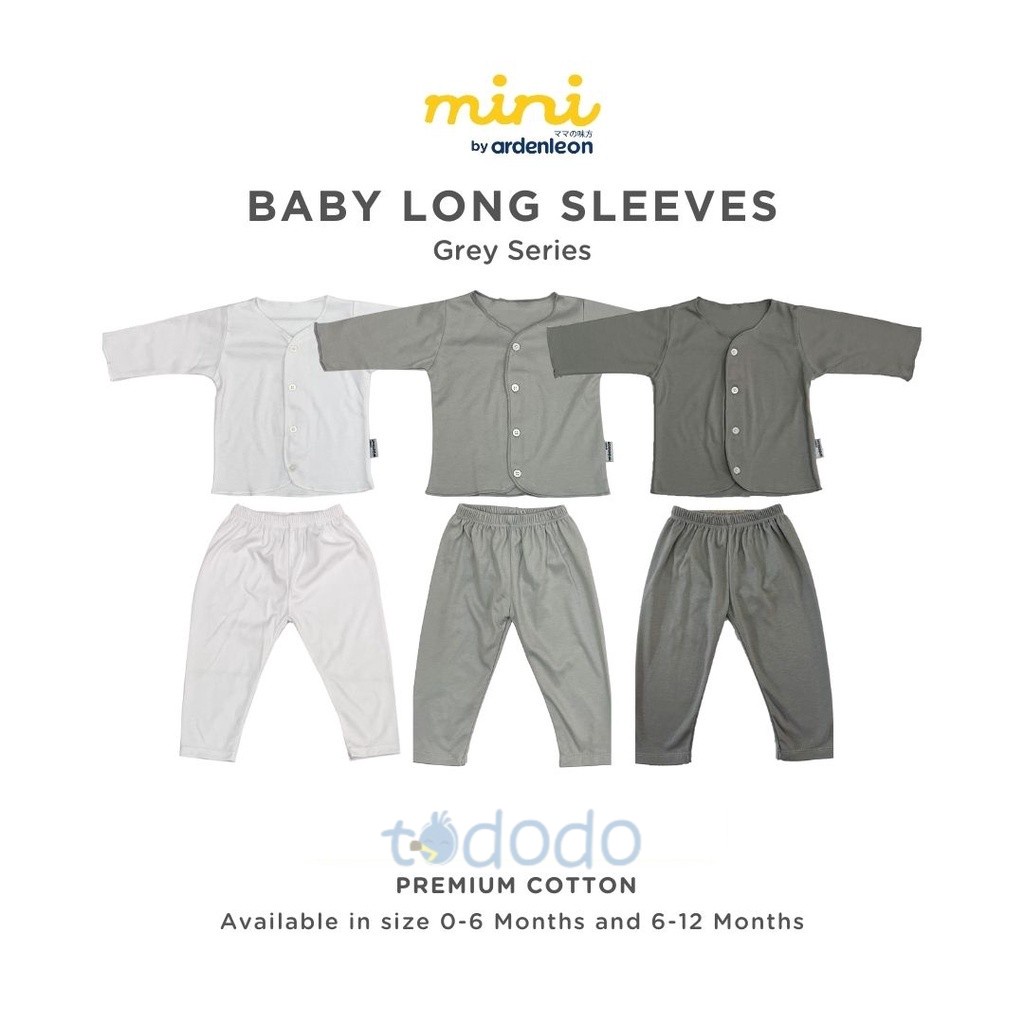 Baju Bayi Setelan Panjang ARDENLEON Mini Series Baby Long Sleeves