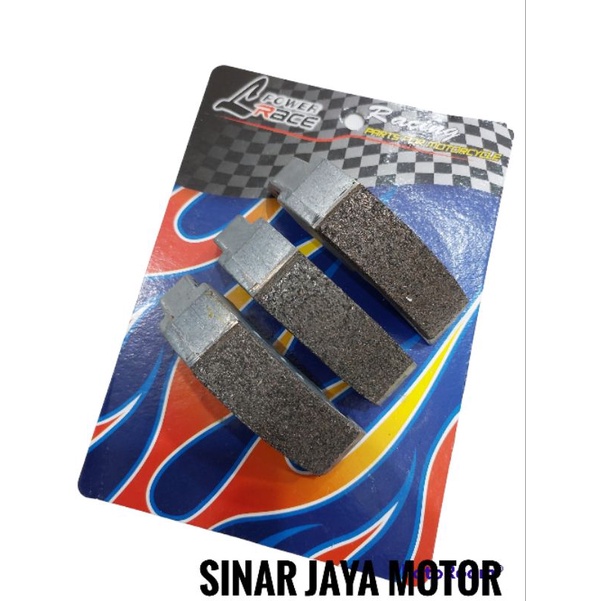 kampas ganda karbon mio fino scoopy beat soul LHK Racing