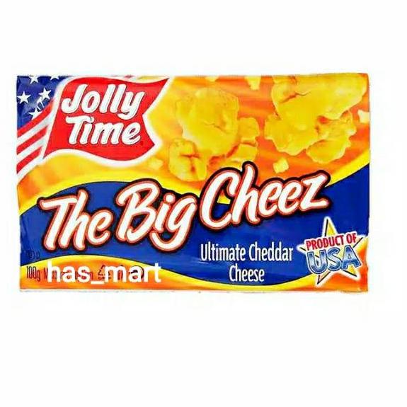 

GROSIR JOLLY TIME POPCORN 100gr the big cheezz serbuuu !