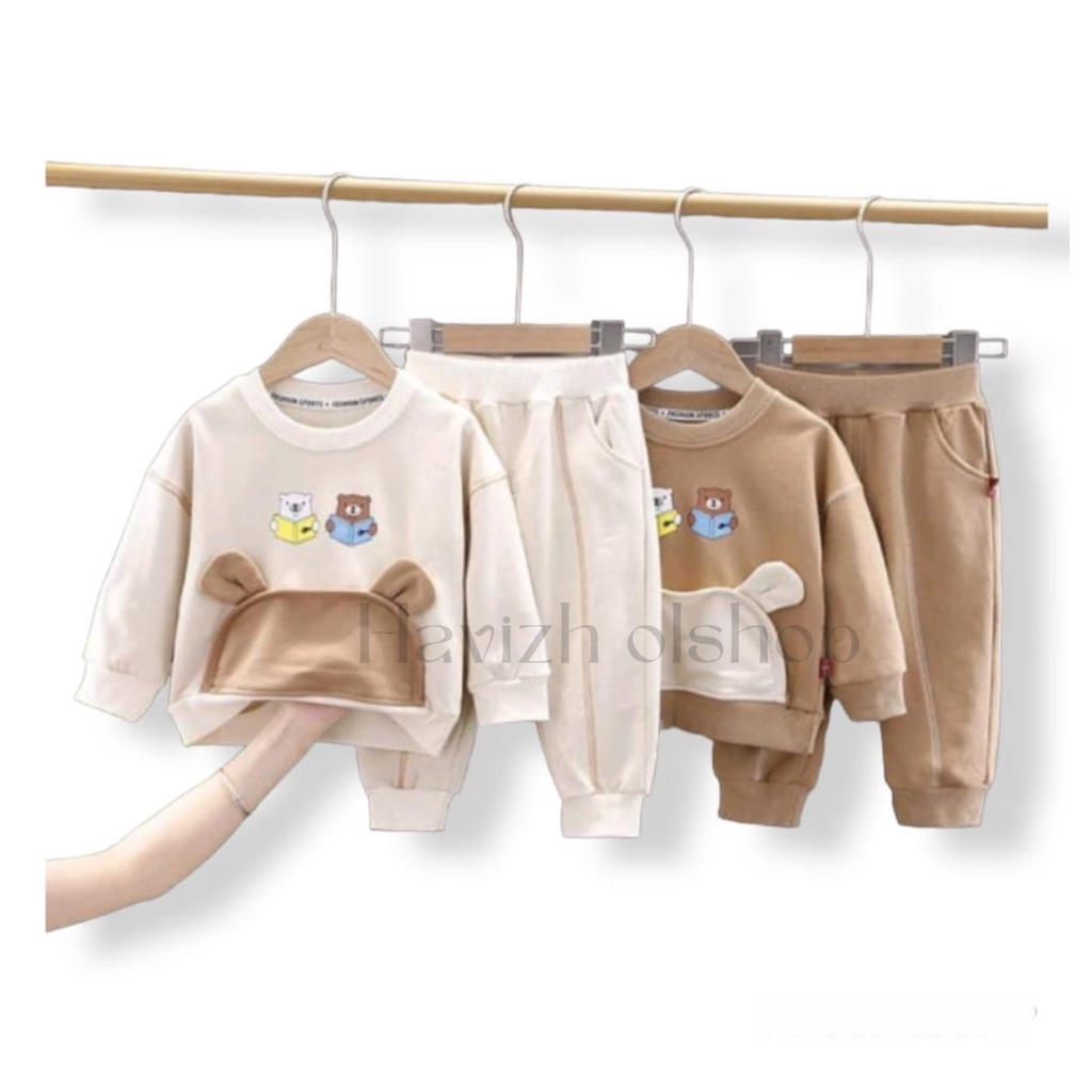 stelan sweater anak lucu 1-6thn / pakaian anak