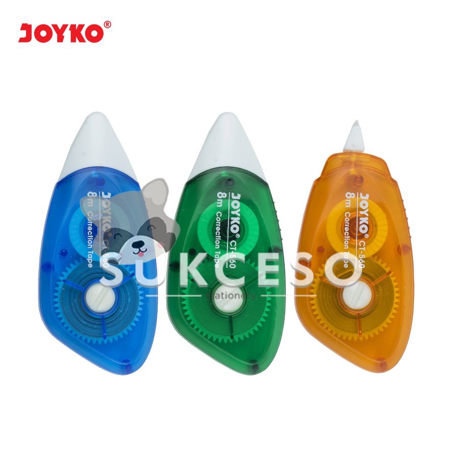 

Joyko Correction Tape CT-560 / Tip Ex Pita Kertas