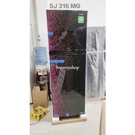 KULKAS SHARP 2 PINTU 256L SJ-316MG (KHUSUS CILEGON)