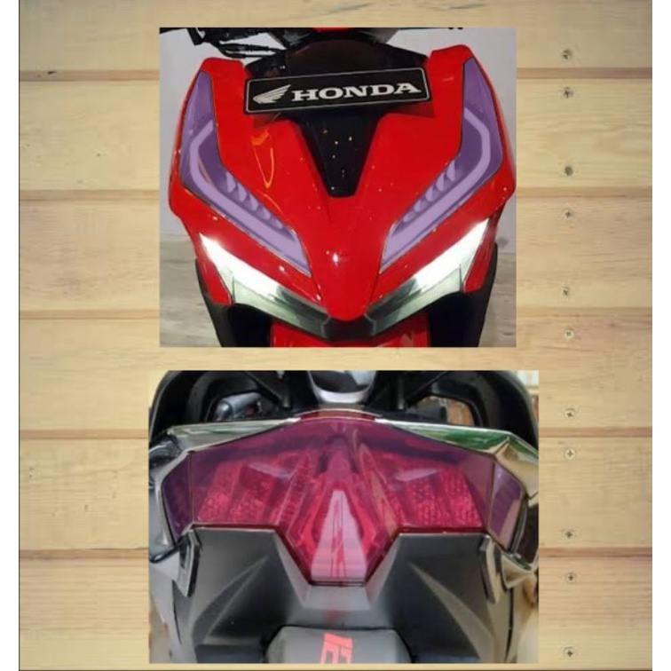 stiker variasi skotlet transfaran pelindung sen dan stoplamp motor vario 2019 sampe 2021