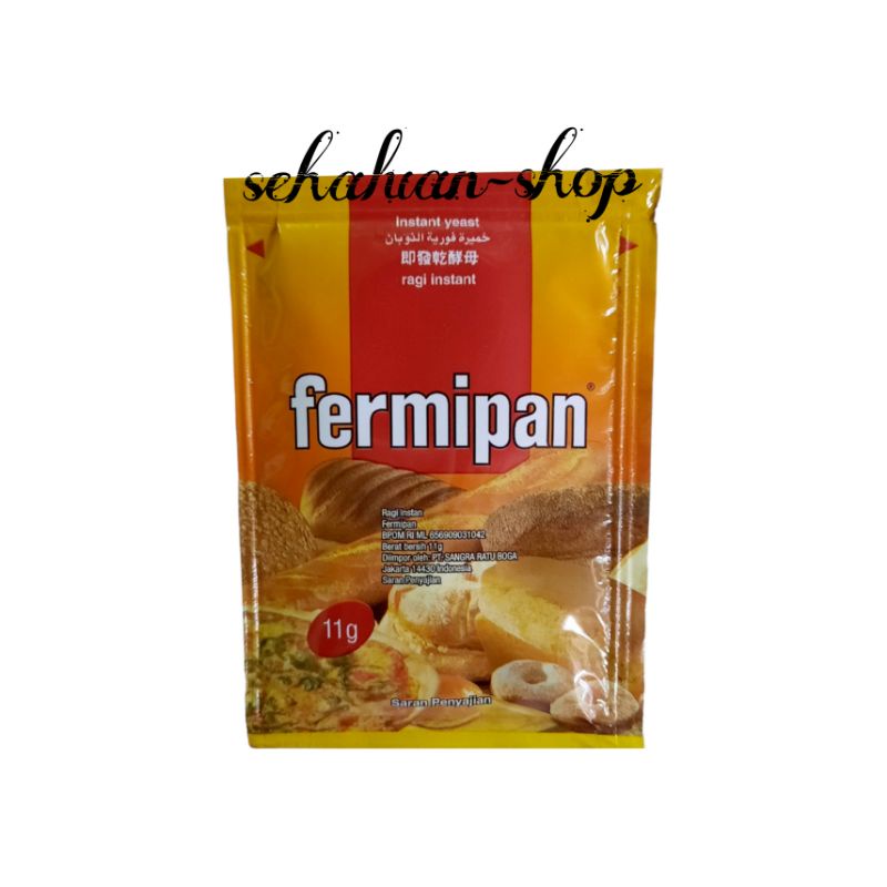 

Fermipan - Ragi Instan - Ragi Roti 11gr - Fermipan Sachet