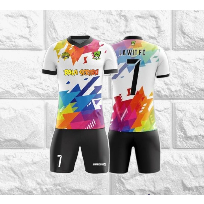 Baju Kaos Jersey Stelan Futsal Custom (Free Desain, Nama dan Logo)