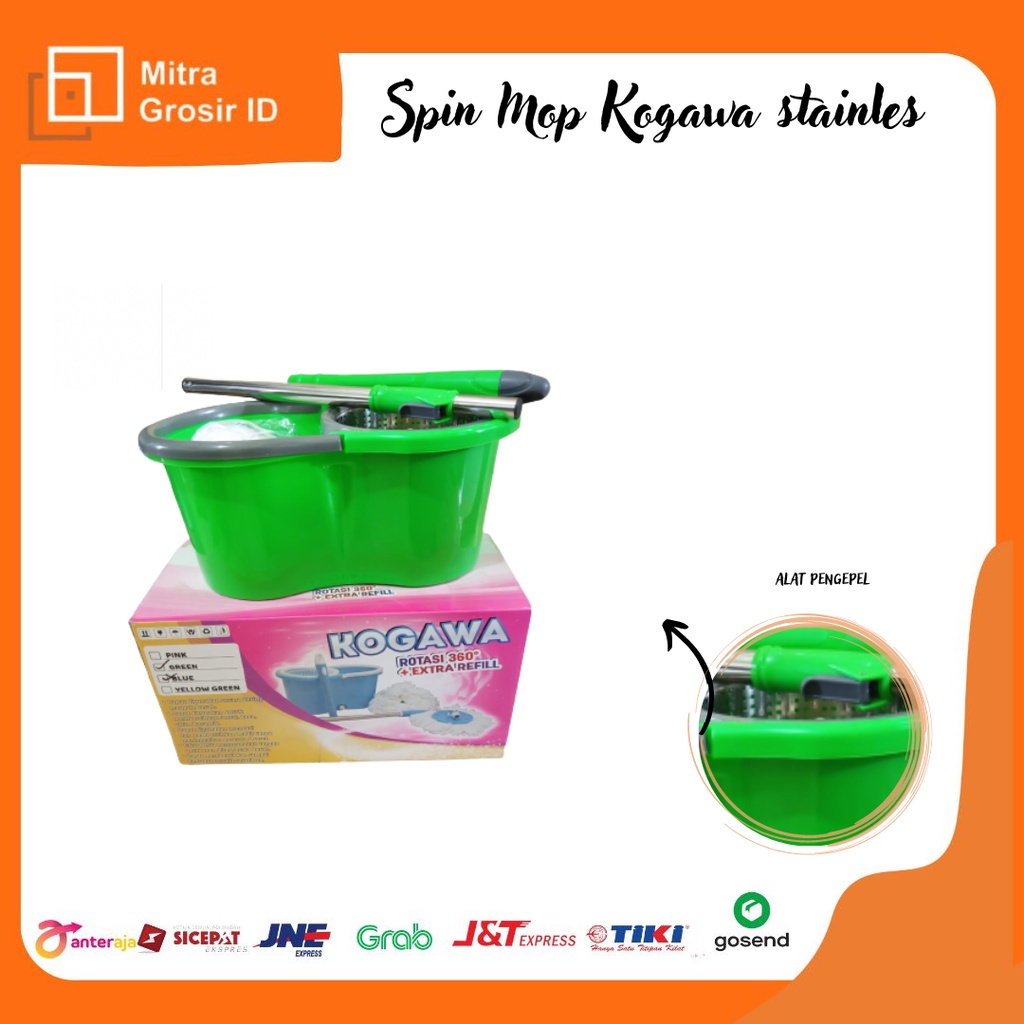 SPIN MOP KOGAWA STAINLESS