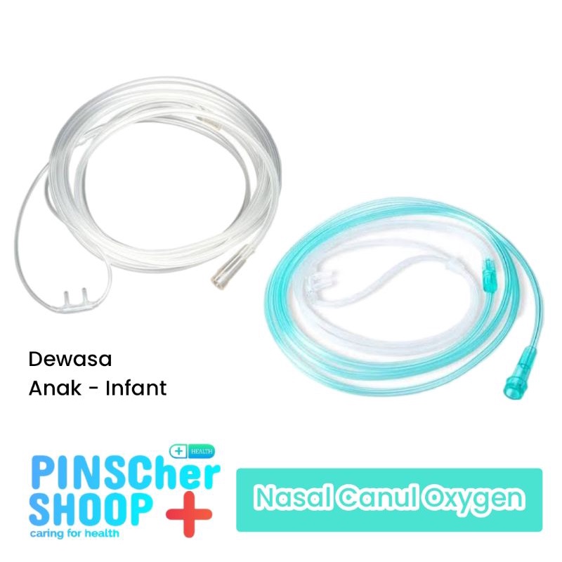 Nasal Kanul Dewasa Selang Oxygen Adult Nasal Canul / Pcs