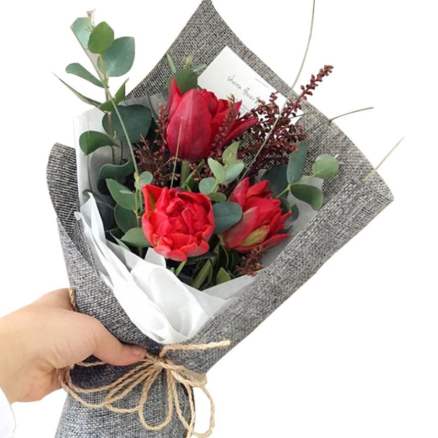 

Best - Flower Wrapping Paper Jute Korea / Karung Goni / Mesh Roll / Kertas Buket Bunga Florist ✔