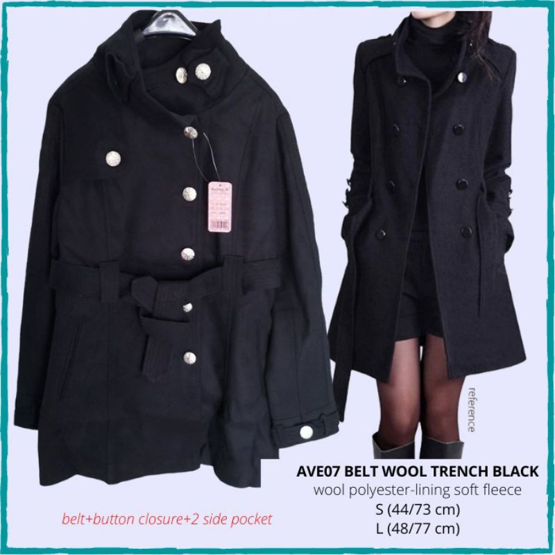 Coat Wanita Size S / Coat musim dingin / Jaket musim dingin