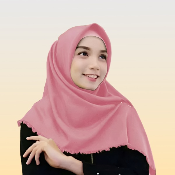 WAJIB PUNYA JILBAB SAUDIA RAWIS SEGI EMPAT MURAH /HIJAB SAUDIA RAWIS / KERUDUNG SAUDIA RAWIS TERBARU