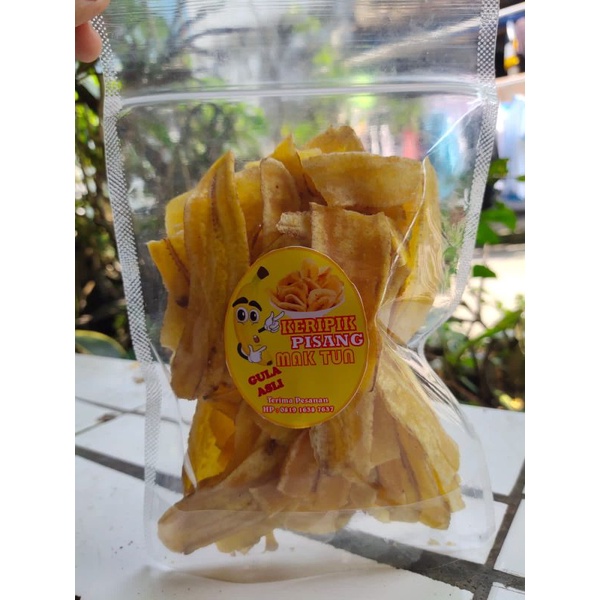 

kripik pisang pakai gula asli tanpa bahan pengawet