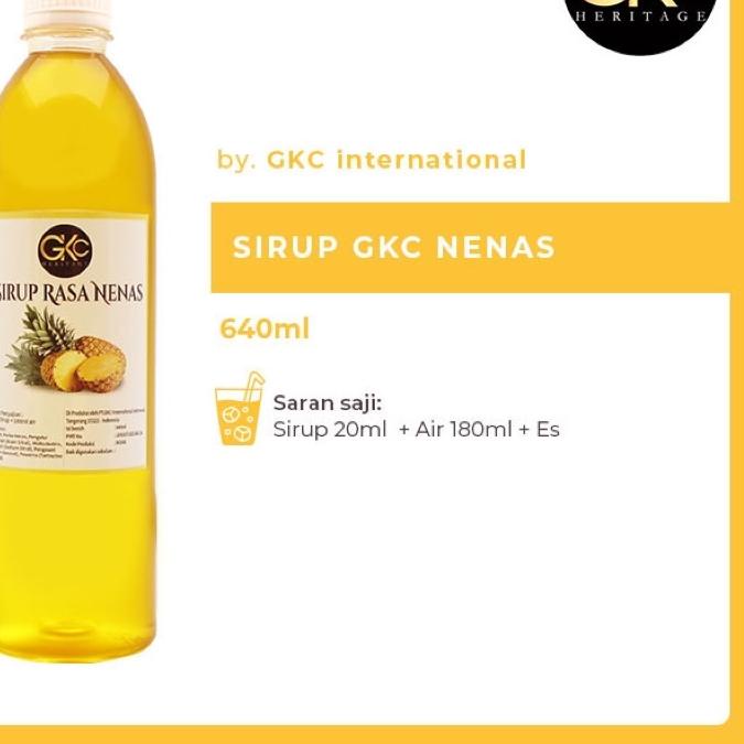 

COD✔️Sirup GKC Booster Minuman (Rasa Nanas)|KD4