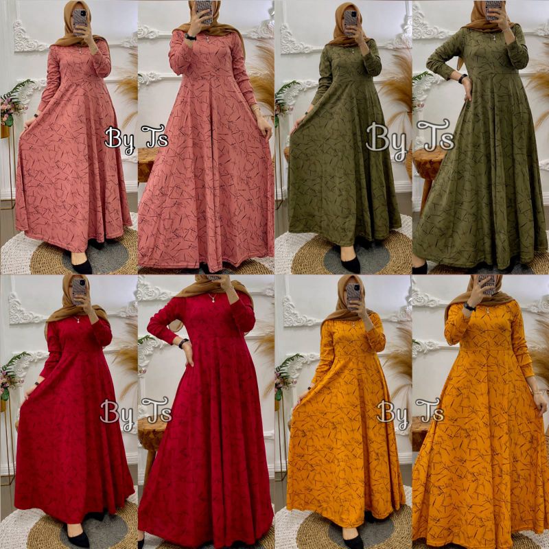 Gamis payung voxy premium