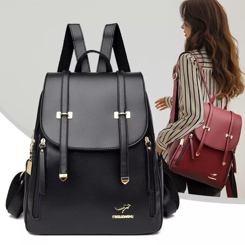 TAS RANSEL FASHION SERI KANGGURU GAWANG KULIAH KERJA JALAN JALAN PREMIUM SINTETIS