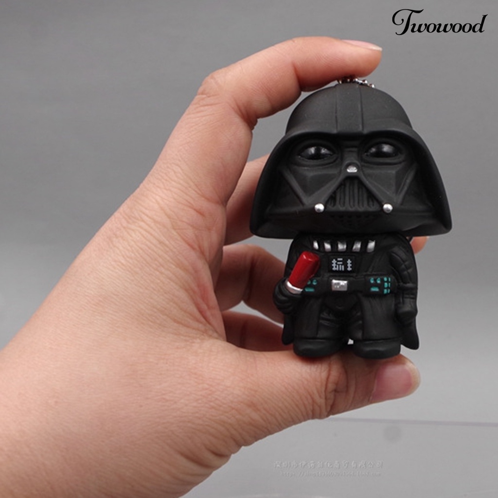 Twowood Gantungan Kunci Action Figure Star Wars The Force Awakens Darth Vader