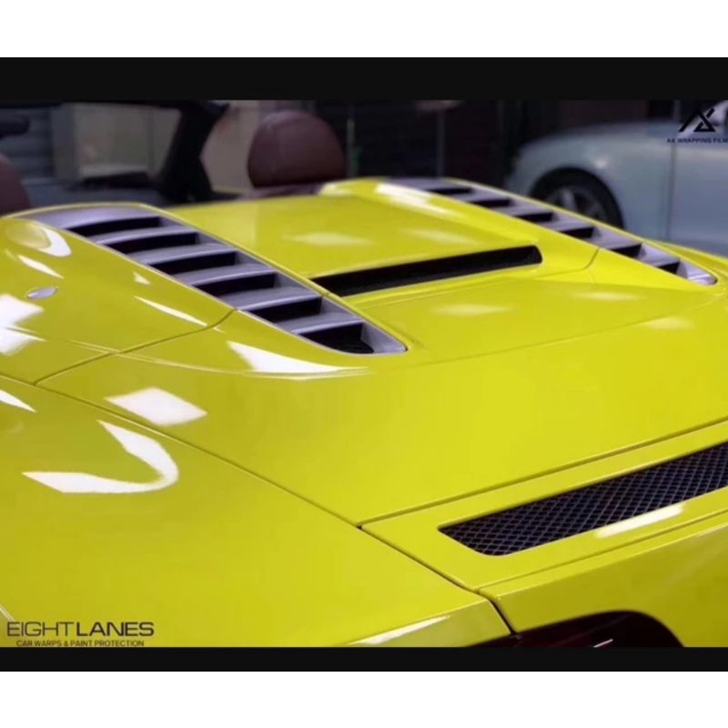 Sticker Fanchi FC221 Super Gloss Glossy Lemon Yellow Premium Wrap