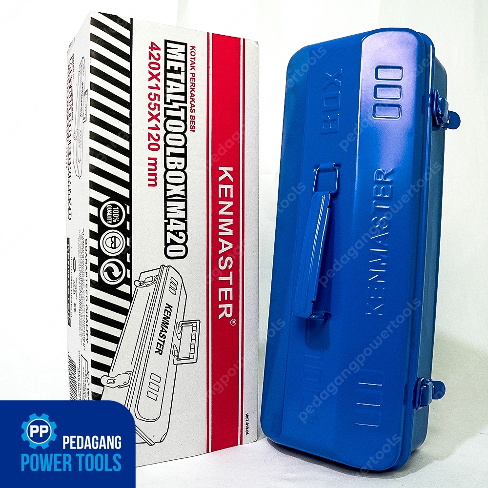 KENMASTER TOOL BOX BESI 1 SUSUN METAL TOOLBOX KOTAK PERKAKAS TOOLKIT