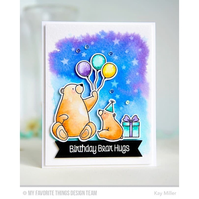 

Spesial Clear Stamps / Stempel / Cap2An Birthday Bears - Ulang Tahun, Beruang Terlaris